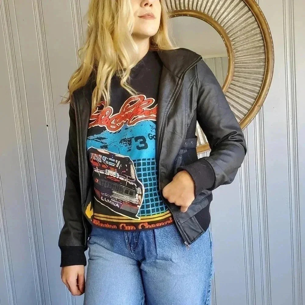 Jack by BB Dakota Vegan Leather Moto Jacket